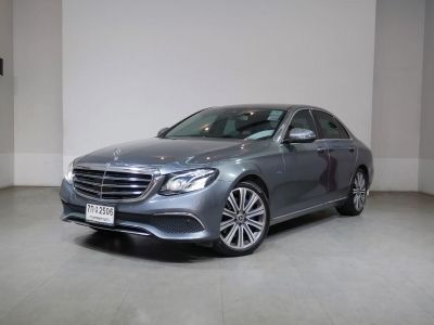 Mercedes Benz E350  2.0 E EXCLUSIVE ปี 2018  สีเทา  เกียร์ AT รูปที่ 0